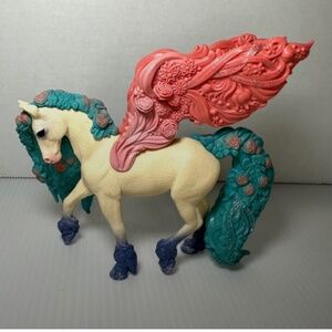Schleich Bayala Sparkle Flower Pegasus Fantasy Toy Figure 70590 Flying Horse